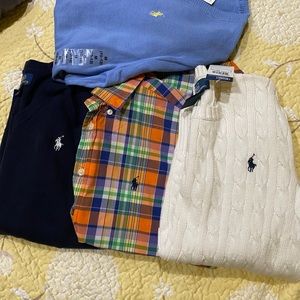 lot of Ralph lauren boys clothes 10-12 M